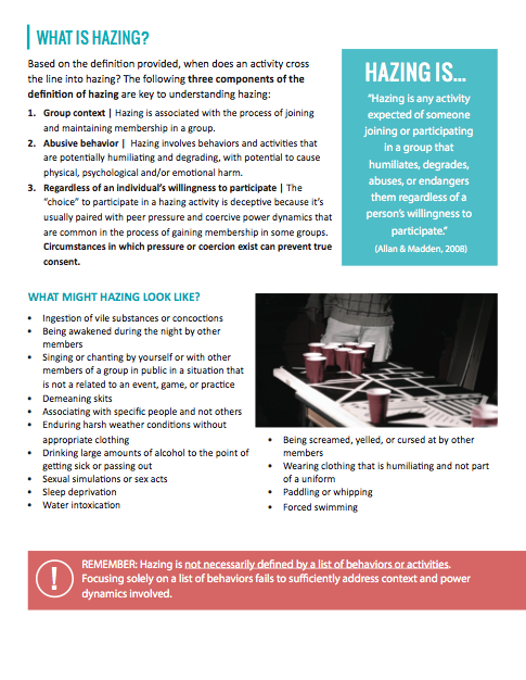 Bystander Intervention Handout - StopHazing | StopHazing