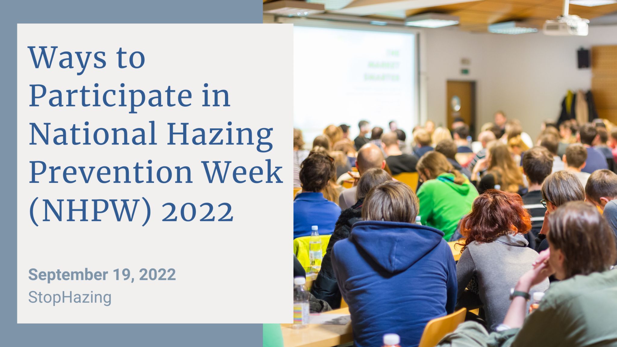 Ways To Participate In National Hazing Prevention Week 2022 Stophazing Blog 5853