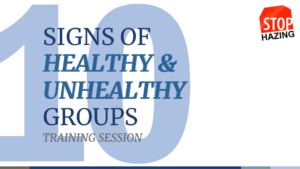 cover of 10 signs training