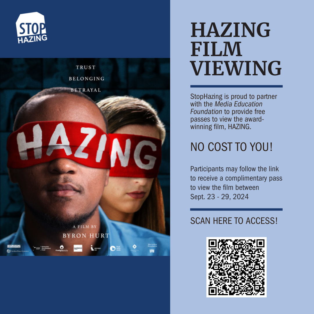 National Hazing Awareness Week 2024 StopHazing Hazing Prevention