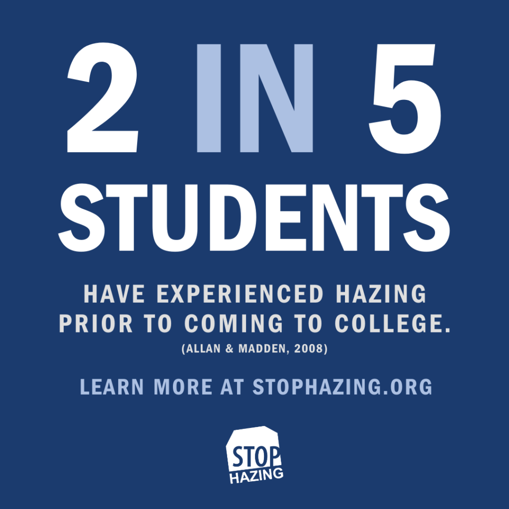 National Hazing Awareness Week 2024 StopHazing Hazing Prevention