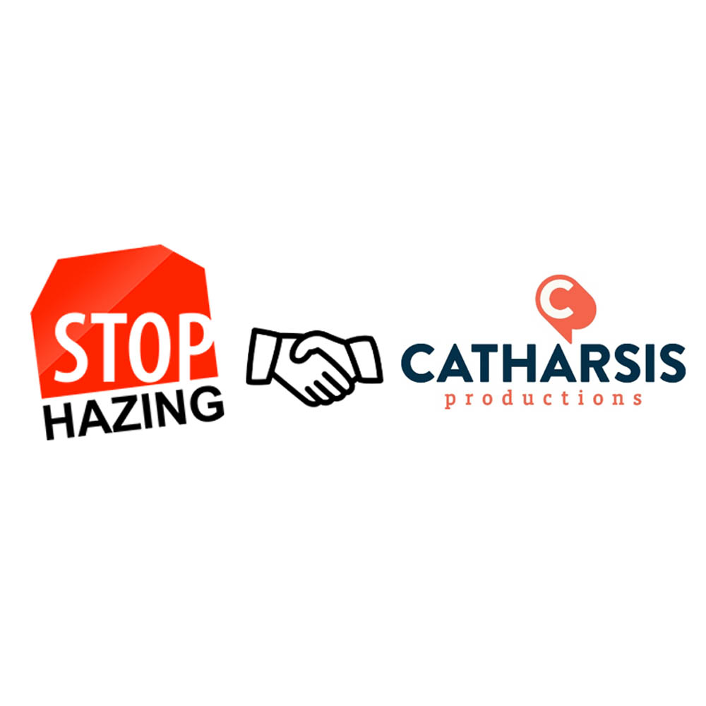 stophazing and catharsis productions logos