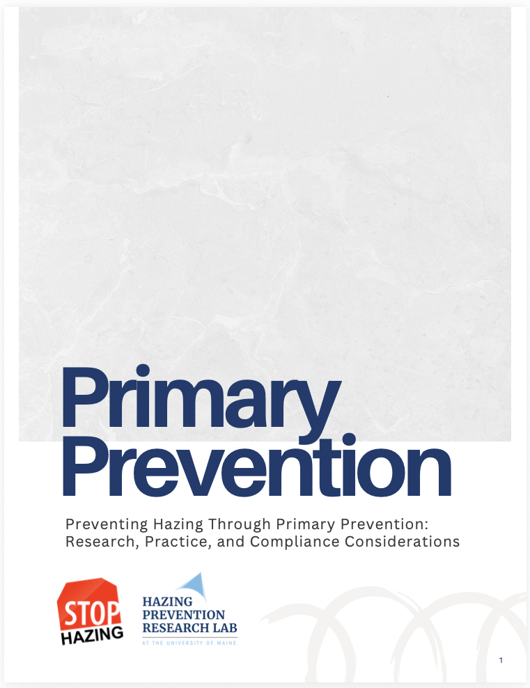 Cover image for Primary Prevention Brief
